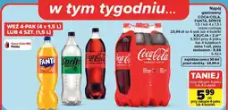 Carrefour Napój gazowany COCA-COLA, FANTA, SPRITE oferta