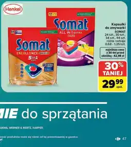 Carrefour Kapsułki do zmywarki SOMAT oferta