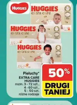 Carrefour Pieluchy Huggies Extra Care oferta