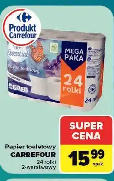 Carrefour Papier toaletowy Carrefour oferta