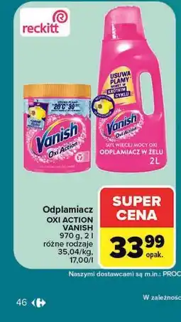 Carrefour Odplamiacz OXI ACTION VANISH oferta