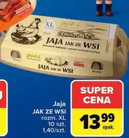 Carrefour Jaja JAK ZE WSI oferta