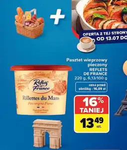 Carrefour Pasztet wieprzowy pieczony REFLETS DE FRANCE oferta