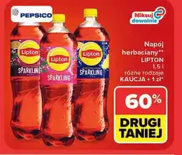 Carrefour Napój herbaciany Lipton oferta
