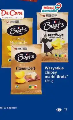 Carrefour Wszystkie chipsy marki Brets oferta