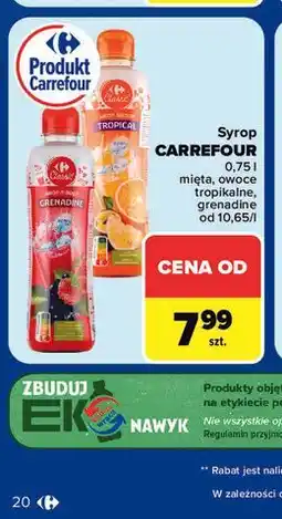 Carrefour Syrop CARREFOUR oferta