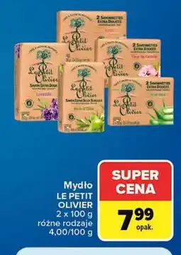 Carrefour Mydło LE PETIT OLIVIER oferta