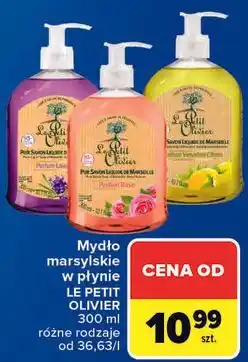 Carrefour Mydło marsylskie w płynie LE PETIT OLIVIER oferta