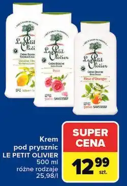 Carrefour Krem pod prysznic LE PETIT OLIVIER oferta