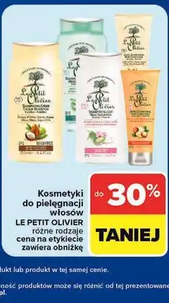 Carrefour Kosmetyki do pielęgnacji włosów LE PETIT OLIVIER oferta