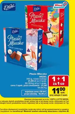 Carrefour E.Wedel Ptasie Mleczko oferta