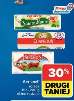 Carrefour Ser kozi rolada (President, Chavroux, Soignon) oferta