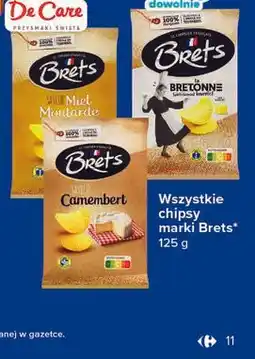 Carrefour Wszystkie chipsy marki Brets oferta