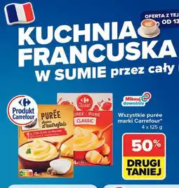 Carrefour Wszystkie purée marki Carrefour Classic oferta
