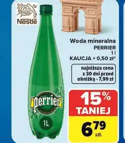 Carrefour Woda mineralna PERRIER oferta