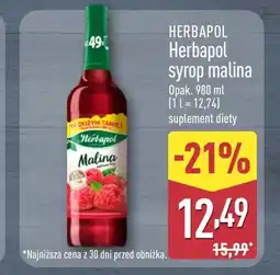 ALDI Syrop Herbapol oferta