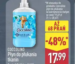 ALDI Płyn do płukania tkanin Coccolino oferta