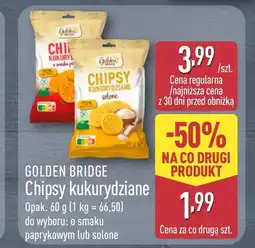 ALDI Chipsy Golden Bridge oferta