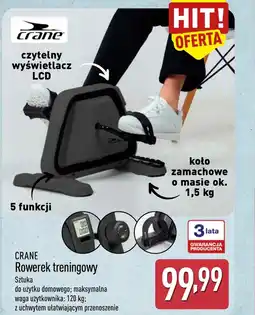 ALDI Rower treningowy Crane oferta