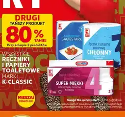 Kaufland Wszystkie ręczniki i papiery toaletowe marki K-Classic oferta