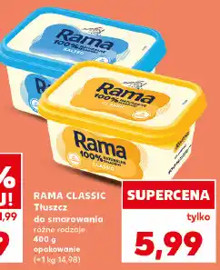 Kaufland Rama Classic Tłuszcz do smarowania różne rodzaje oferta