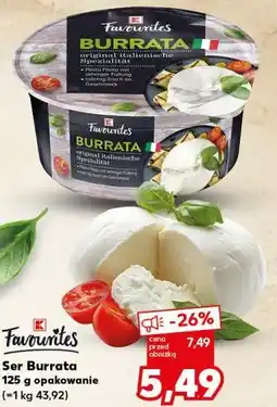Kaufland K Favourites Ser Burrata oferta