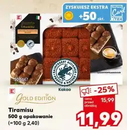 Kaufland Gold Edition Tiramisu oferta