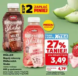 Kaufland MÜLLER Napój mleczny Müllermilch Shake oferta