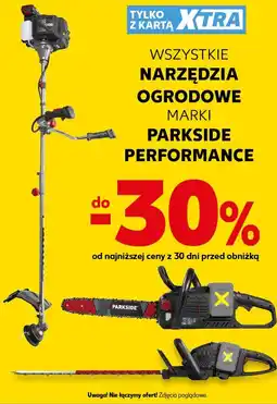 Kaufland Wszystkie narzędzia ogrodowe marki Parkside Performance oferta