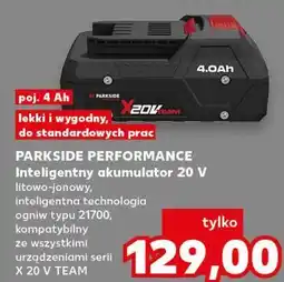 Kaufland Parkside Performance Inteligentny akumulator 20 V 4.0Ah oferta
