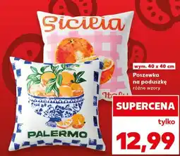 Kaufland Poszewka na poduszkę oferta