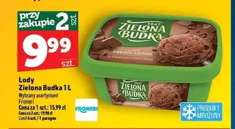 Topaz Lody czekoladowe Zielona Budka oferta