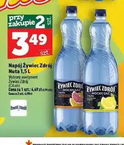 Topaz Napój Żywiec Zdrój Nuta cytryna mięta oferta