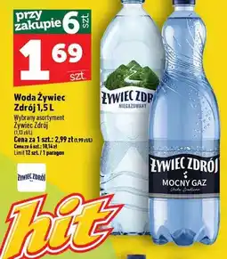 Topaz Woda Żywiec Zdrój Mocny Gaz oferta