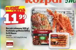 Topaz Boczek rolowany Sokołów Grill House oferta