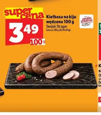 Topaz Kiełbasa na kiju wędzona Swojski Stragan oferta
