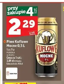 Topaz Piwo Kuflowe Mocne oferta