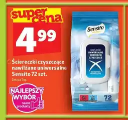 Topaz Ściereczki czyszczące nawilżane uniwersalne Sensito oferta
