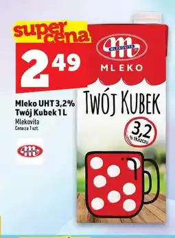 Topaz Mleko UHT 3,2% Twój Kubek Mlekovita oferta