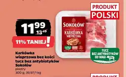Netto Karkówka wieprzowa bez kości tucz bez antybiotyków Sokołów plastry oferta