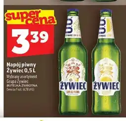 Topaz Napój piwny Żywiec Lipa z Pigwą oferta