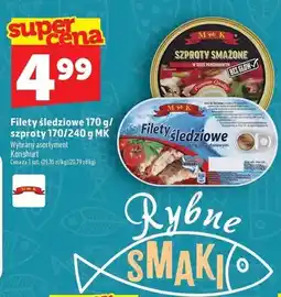 Topaz Filety śledziowe w sosie pomidorowym MK oferta