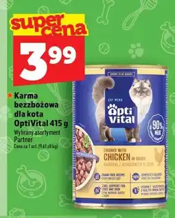 Topaz Karma bezzbożowa dla kota Opti Vital kurczak w sosie oferta