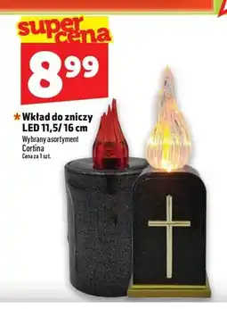 Topaz Wkład do zniczy LED Cortina 16 cm oferta
