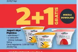 Netto Jogurt skyr waniliowy Piątnica oferta