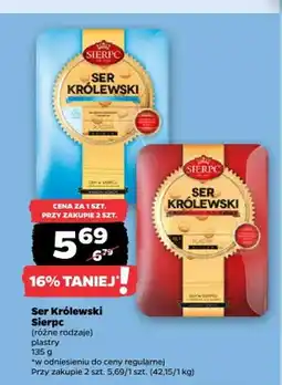 Netto Ser Królewski Sierpc plastry oferta