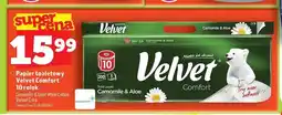 Topaz Papier toaletowy Velvet Comfort 10-pak Camomile & Aloe oferta
