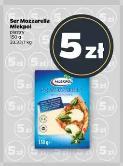 Netto Ser Mozzarella Mlekpol plastry oferta
