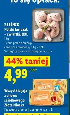 Lidl Polski kurczak - ćwiartki XXL Rzeźnik oferta