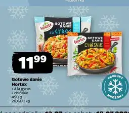 Netto Gotowe danie Hortex à la gyros oferta